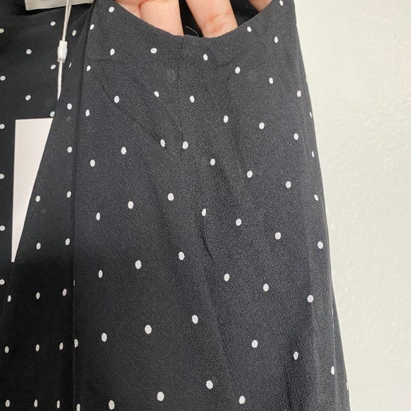 ANINE BING polka dot tiered maxi dress sz L - Picture 5 of 7